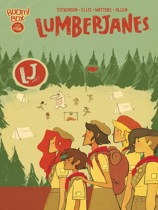 Cover image for Lumberjanes (2014), Issue 4